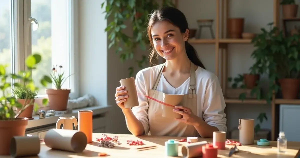 Como fazer artesanato com rolo de papel higienico passo a passo e ter peças que duram anos
