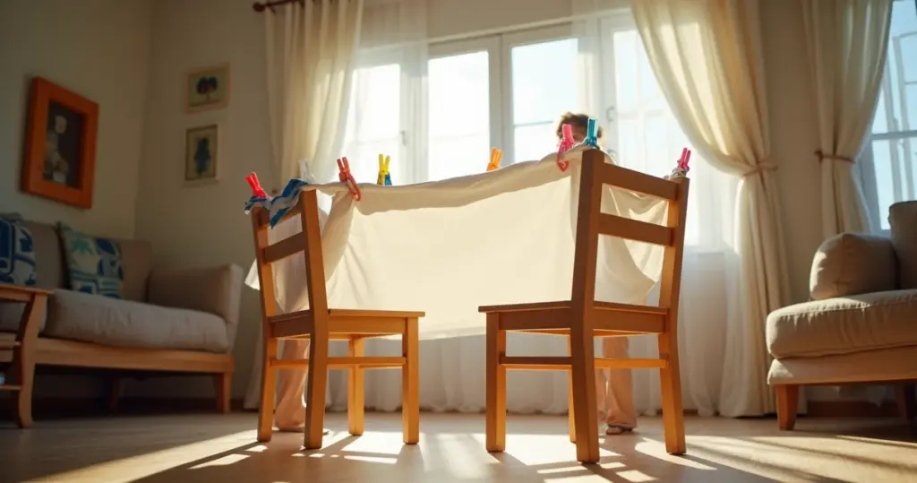 Como fazer barraca de lençol e resgatar a magia do quarto em minutos