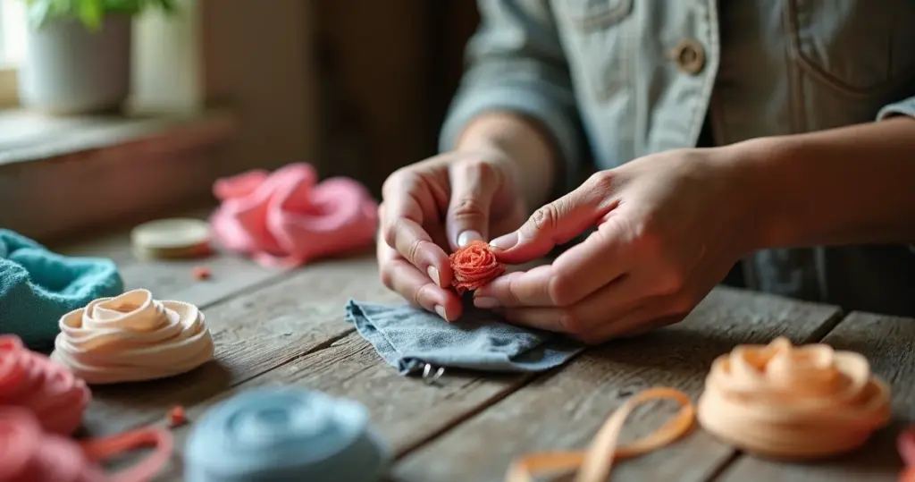 Como Fazer Botão de Rosa: Técnica Fácil que Transforma Seus Artesanatos