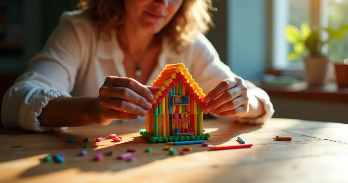 Como fazer casinha de palito de sorvete que vira peça de decoração em 6 horas