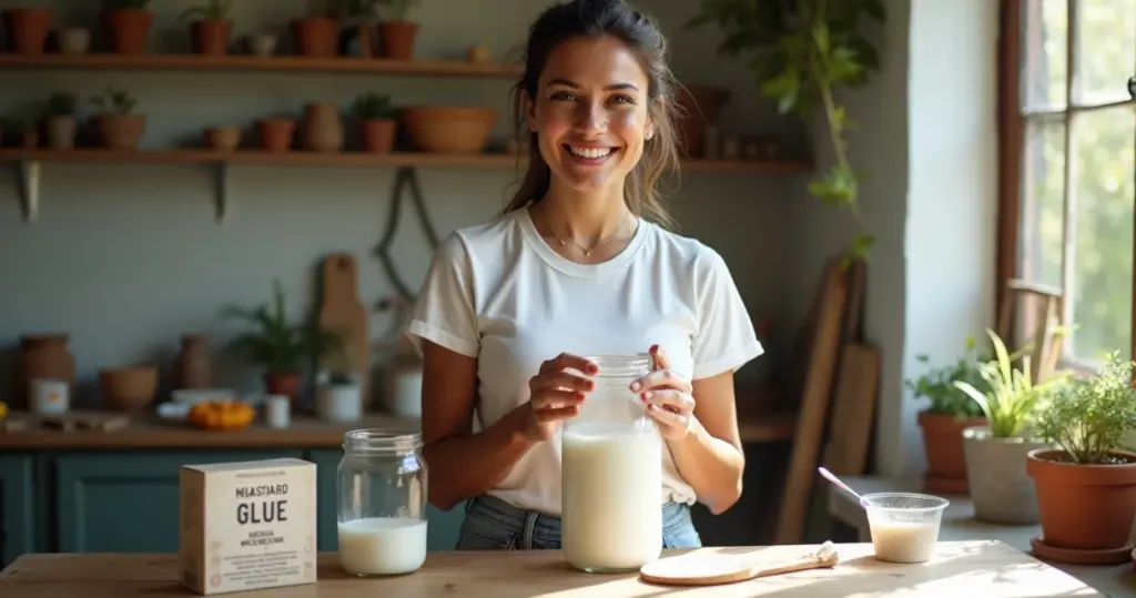 Como fazer cola branca caseira que gruda mais e custa R$ 2,50 o litro