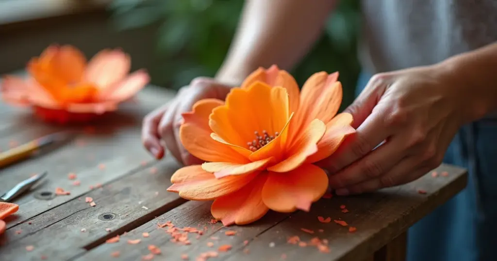 Como fazer flores com eva passo a passo que parecem de loja
