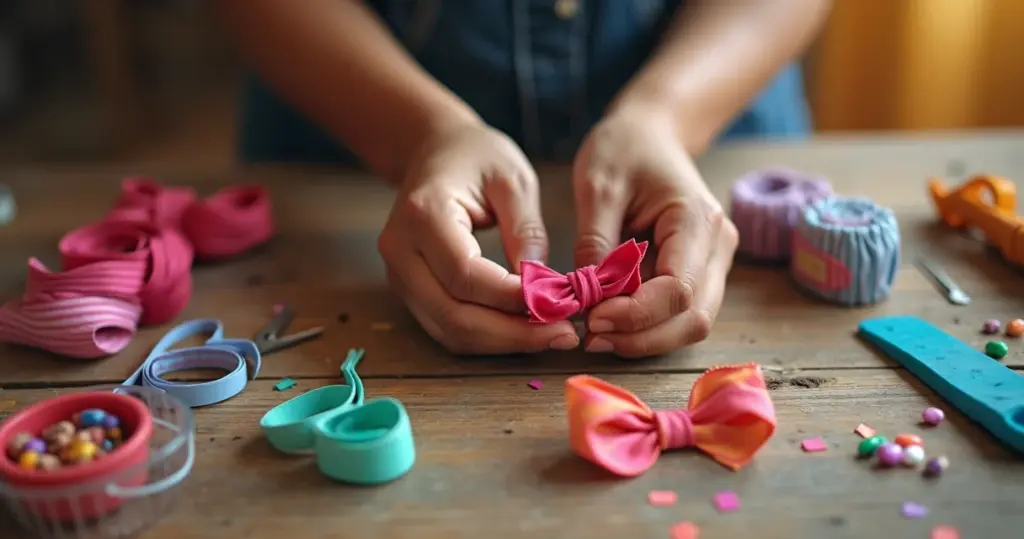 Como fazer laços para cabelo infantil que duram e encantam (em 15 min!)
