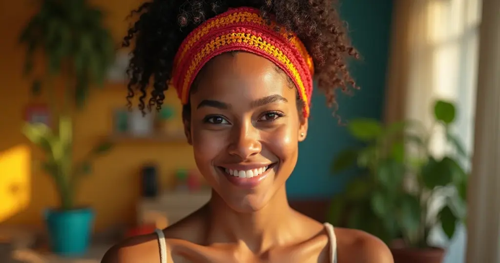 Como fazer rede de crochê para coque que segura até cabelo volumoso
