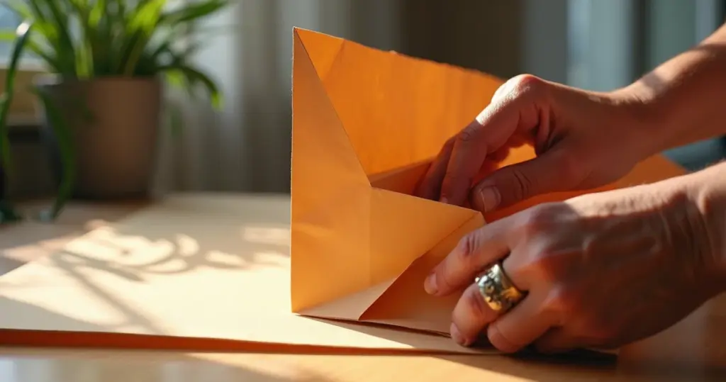 Como fazer sacola de papel que parece de loja com papel comum