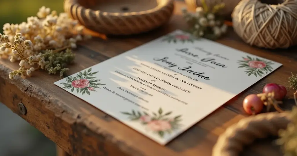 Convite de casamento rustico como fazer sem o erro que estraga tudo