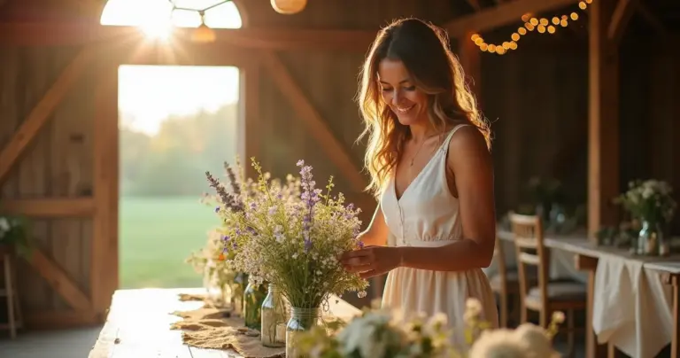 18 Ideias de Decoração de Casamento Flores do Campo (Economize 40%)