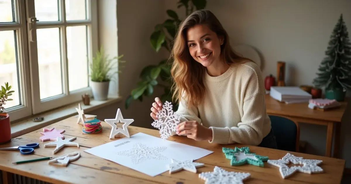 Decoração de Natal em EVA com moldes: linda, barata e sem erro!