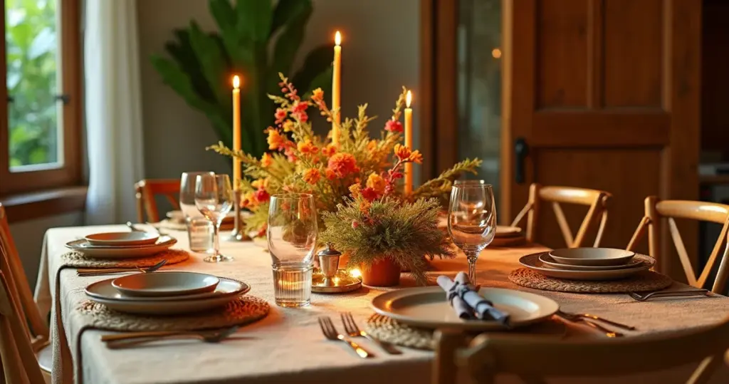 32 Ideias de Decorações de Mesa que Transformam Jantares em Inesquecíveis