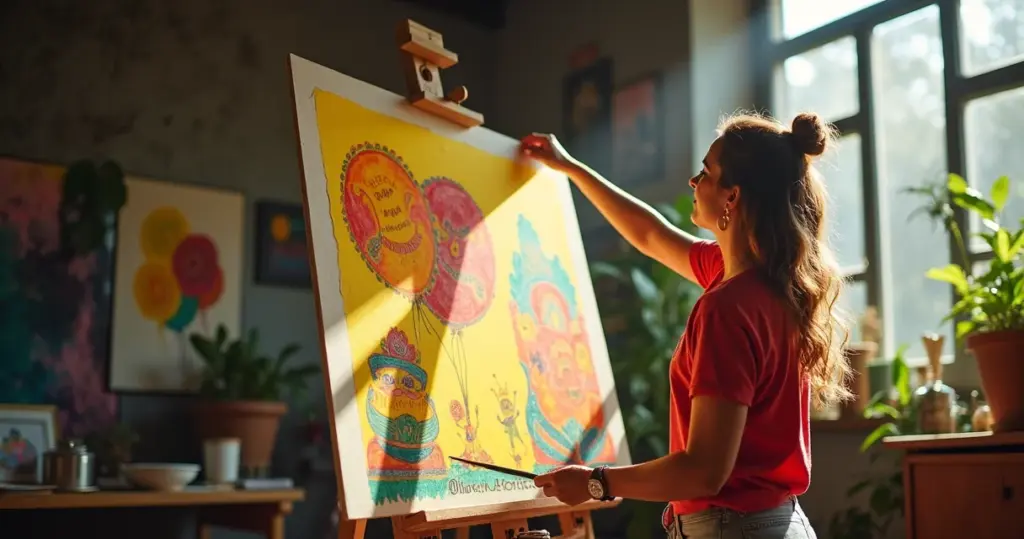 12 Ideias de Desenho Colorido de Festa Junina que Valem R$300