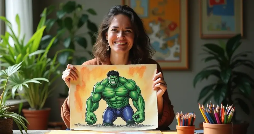 12 Ideias de Desenho do Hulk para Colorir que Impressionam de Verdade