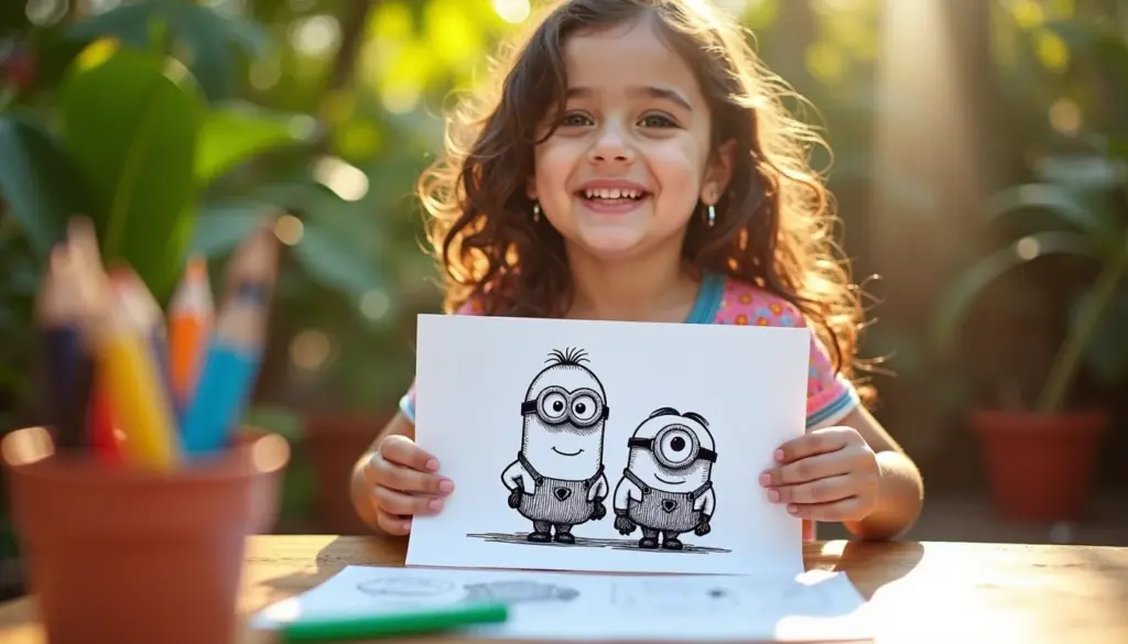 77 Desenho Minions para Colorir com Qualidade Profissional