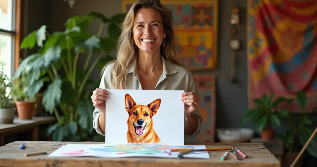 17 Ideias de Desenho para Colorir de Cachorro que Viram Arte