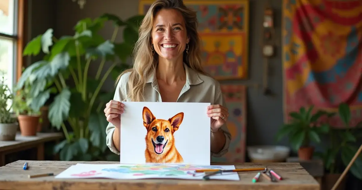 17 Ideias de Desenho para Colorir de Cachorro que Viram Arte