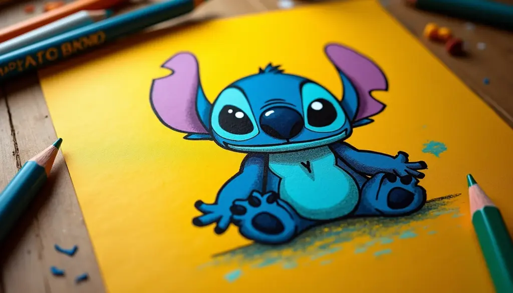 47 Desenhos do Stitch para Imprimir e Se Inspirar