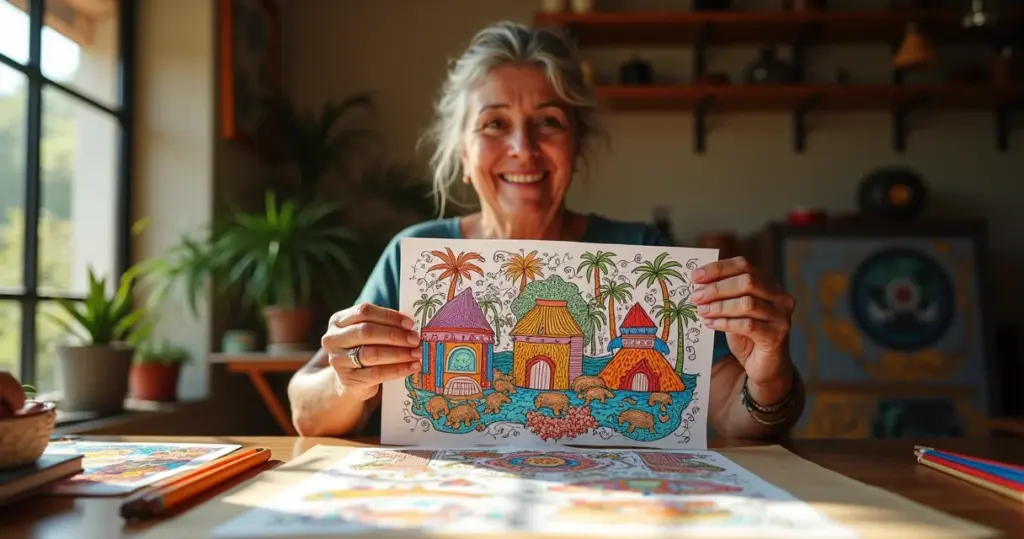 5 Dicas + 15 Inspirações de Desenhos Indígenas para Colorir que Encantam