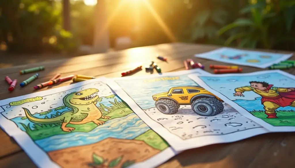 87 Ideias de Desenhos para Colorir Infantil Masculino que Eles Vão Amar