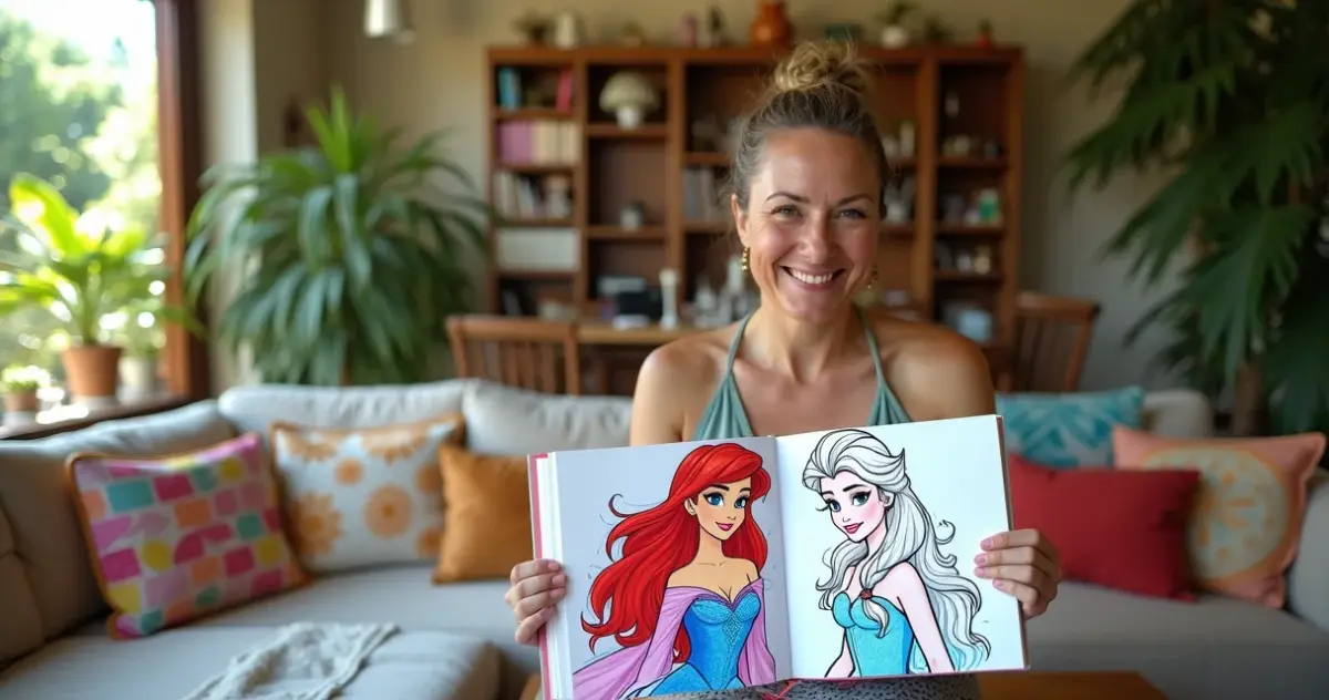 32 Ideias de Desenhos para Colorir Princesas da Disney que Vão Encantar Seus Filhos