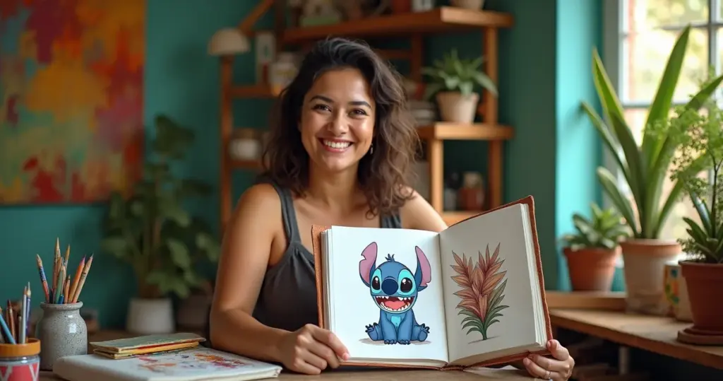 27 Ideias de Desenhos Stitch que Viram Arte com Alma