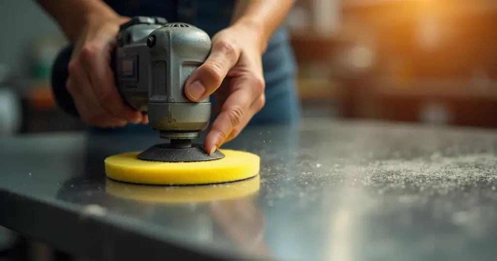 Disco de feltro: o acessório que transforma superfícies opacas em espelhos