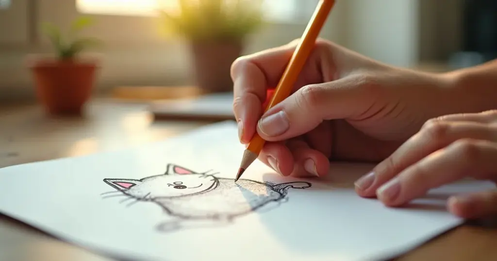Drawing desenhos fáceis: como artistas profissionais começam qualquer esboço