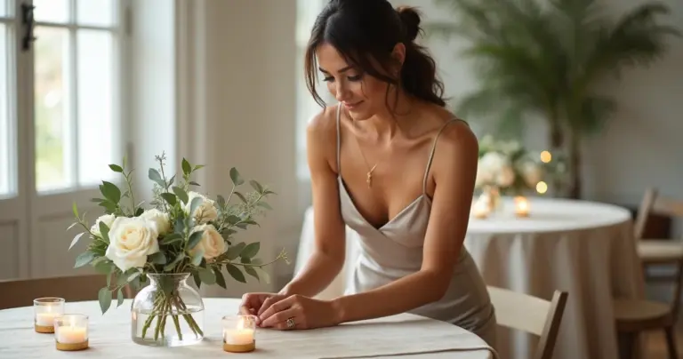 14 Ideias de Enfeite para Mesa de Casamento Simples (Economize 70%)