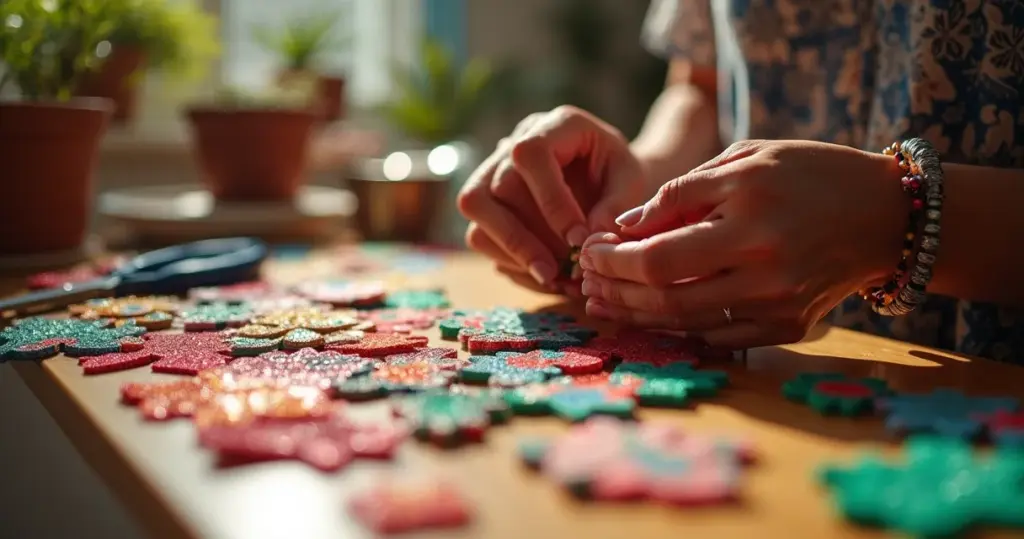 Enfeites de Natal feitos de EVA que duram anos e custam menos de R$ 5