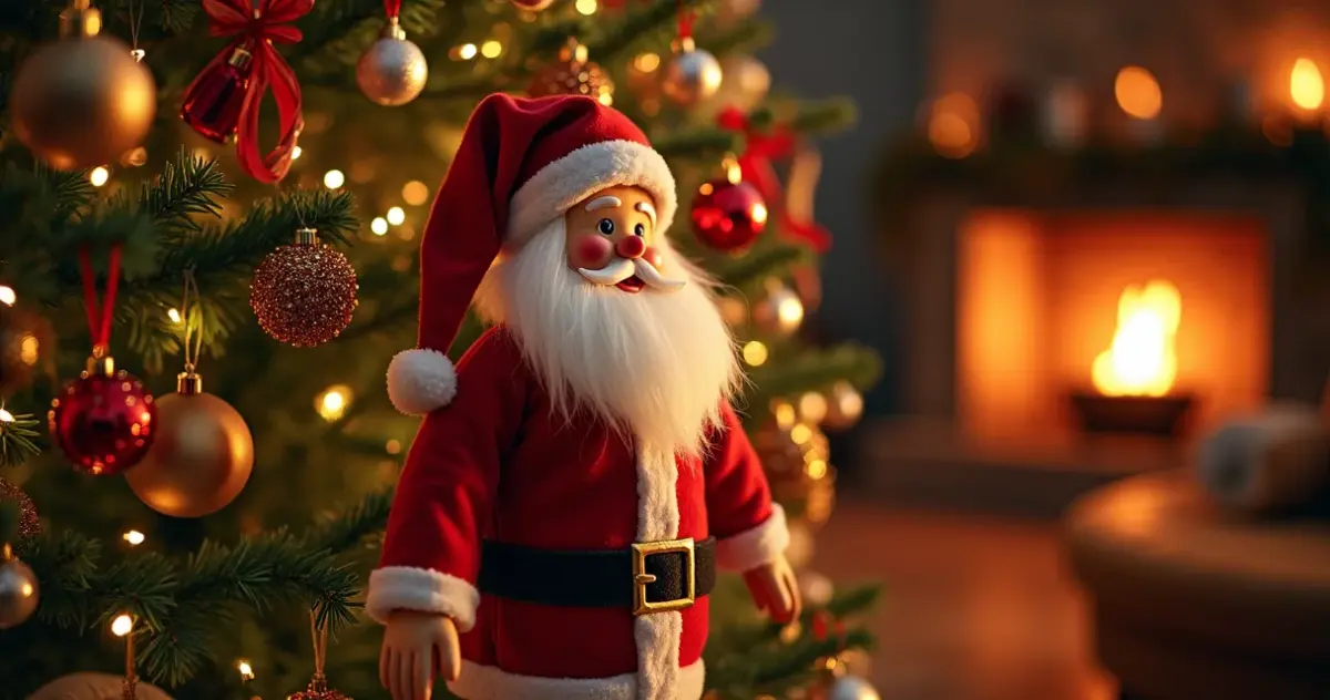 27 Ideias de Enfeites de Natal Papai Noel para Encantar Cada Canto da Casa 27 Ideias de Enfeites de Natal Papai Noel para Encantar Cada Canto da Casa