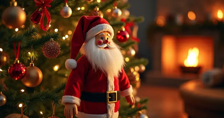 27 Ideias de Enfeites de Natal Papai Noel para Encantar Cada Canto da Casa