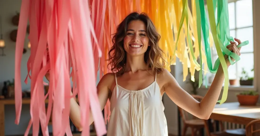 15 Ideias de Fitas de Papel Crepom Que Vão Revolucionar Suas Festas