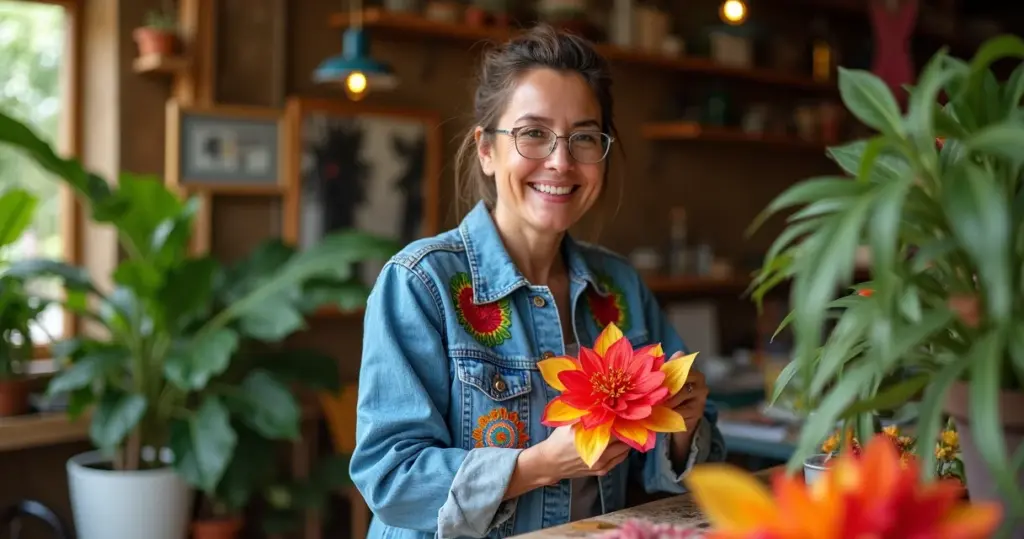 27 Ideias de Flor de Tecido Que Transformam Qualquer Projeto