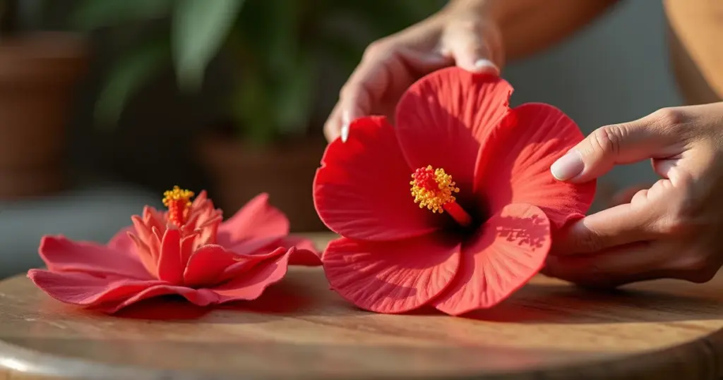 Flor em eva: decoração de revista que custa menos de R$8 por peça