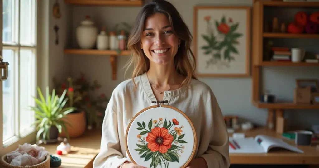 12 Ideias de Flor para Bordar Ponto Cruz que Valorizam Seu Artesanato