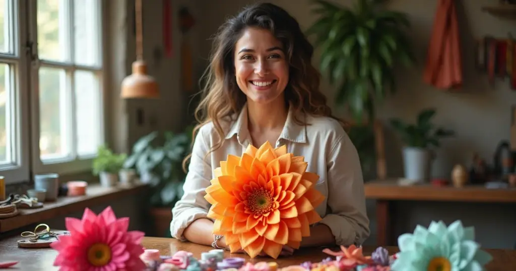 Flores fita de cetim passo a passo: faça em 30 min e economize 80% na festa Flores fita de cetim passo a passo: faça em 30 min e economize 80% na festa