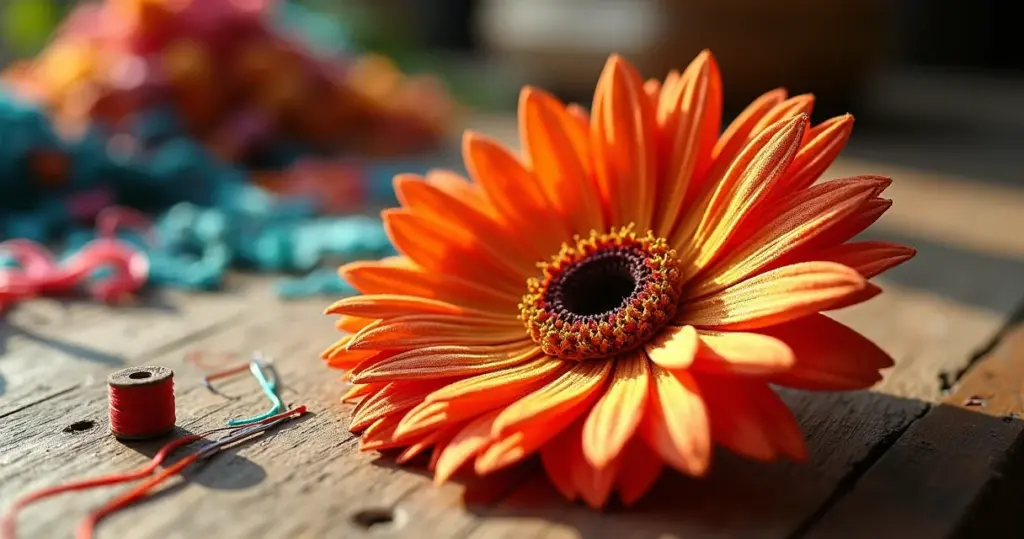 Florzinha de fuxico: transforme retalhos em charme em 5 minutos