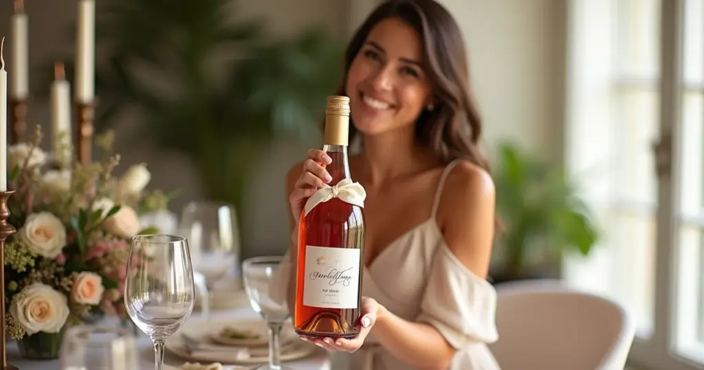 12 Ideias de Garrafa de Vinho para Lembrancinha de Casamento que Impressionam