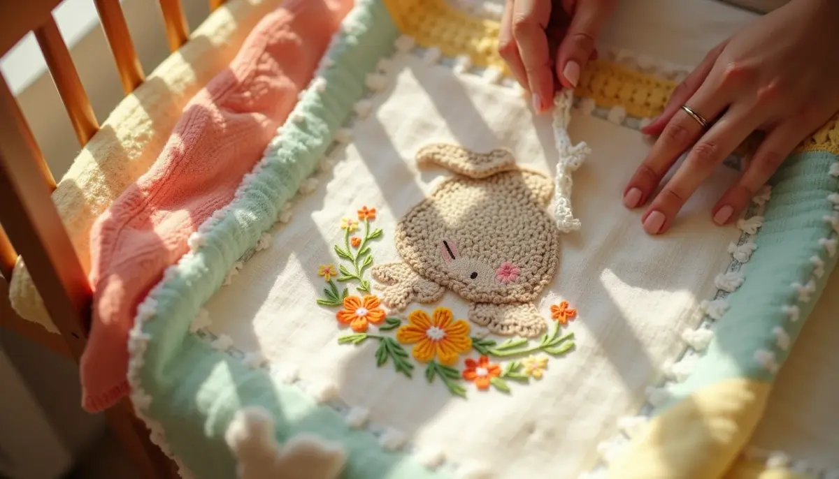 47 Gráficos de Ponto Cruz para Manta de Bebê Grátis e Lindos