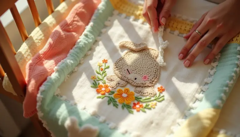 47 Gráficos de Ponto Cruz para Manta de Bebê Grátis e Lindos