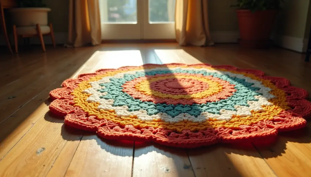 87 Ideias de Gráfico de Tapete de Crochê que Transformam Sua Casa