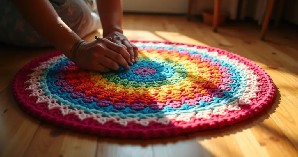 8 Ideias de Gráfico de Tapete Redondo que Acabam com Ondulações