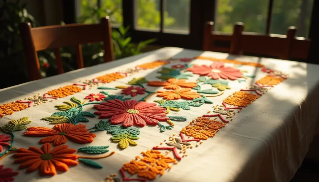 86 Gráficos de Ponto Cruz para Caminho de Mesa para Imprimir Grátis