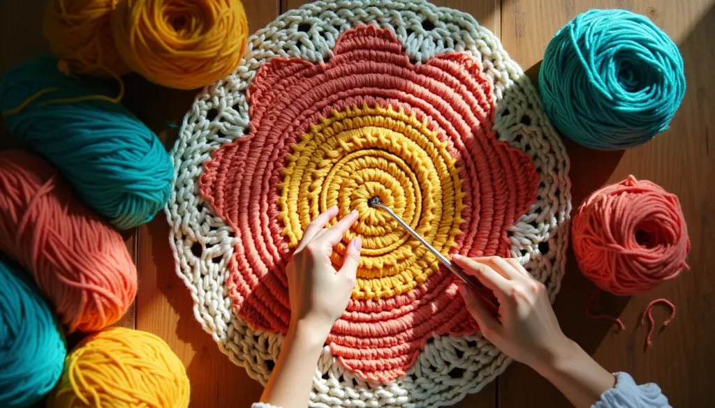 67 gráficos de tapetes de crochê para imprimir com nitidez profissional