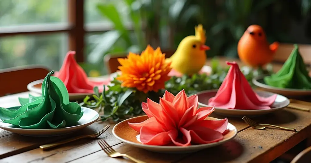18 Ideias de Guardanapo Artesanato Que Vão Encantar Sua Mesa
