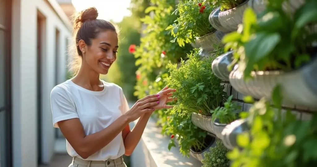 Horta suspensa de garrafa pet: transforme sua parede em supermercado