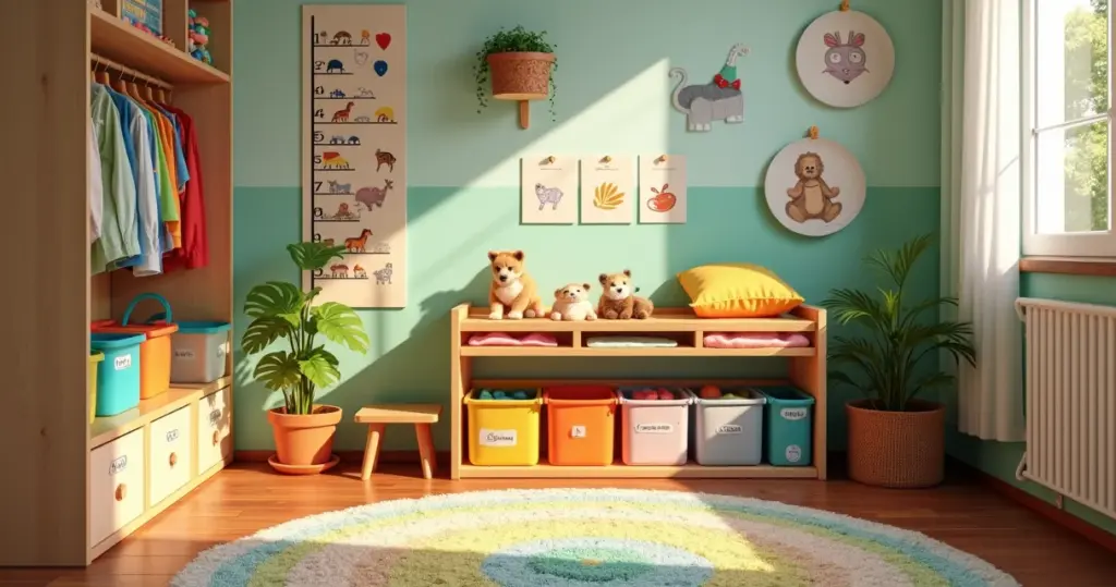 27 Ideias Criativas Decoração para Quarto Infantil (Que Ensinam Autonomia)