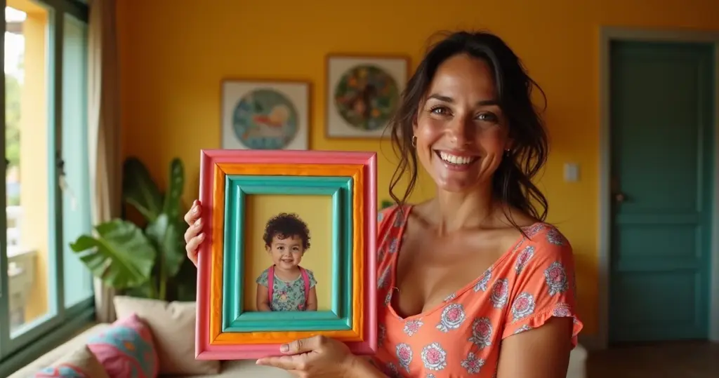 27 Ideias de Imagens de Porta Retrato de EVA que Transformam Fotos em Arte