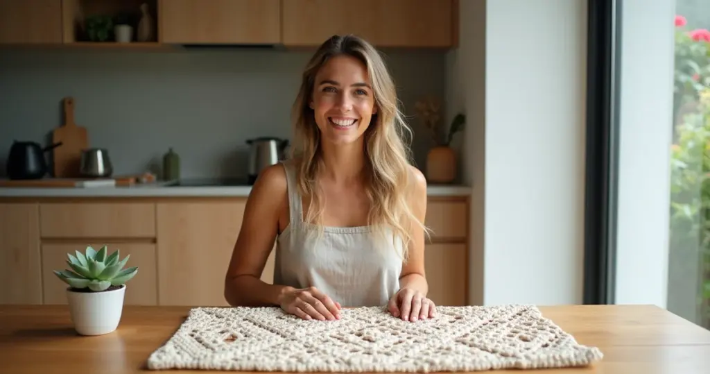 Jogo Americano de Crochê em Barbante com Gráfico: Seu Passo a Passo Definitivo