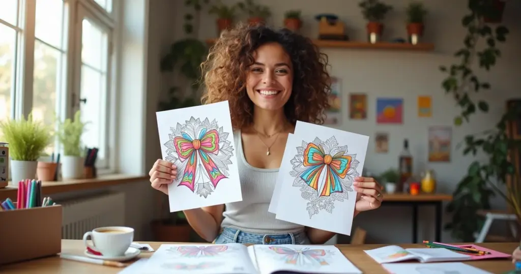 27 Ideias de Laços de Fita para Colorir que Vão Transformar Seus Projetos