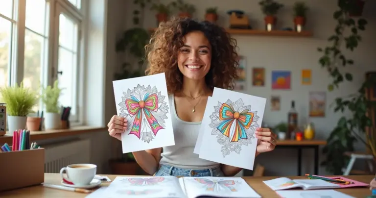 27 Ideias de Laços de Fita para Colorir que Vão Transformar Seus Projetos