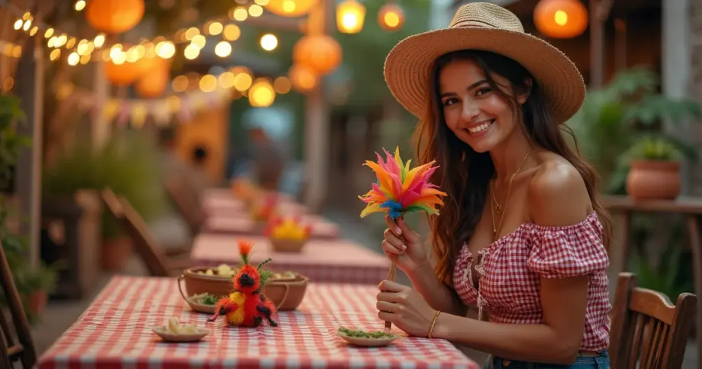 27 Ideias de Lembrancinha São João EVA que Custam Menos de R$ 5